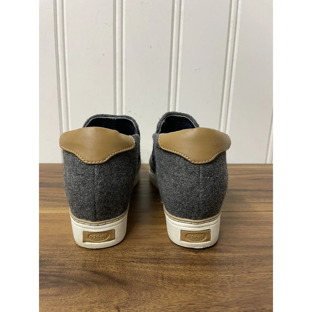 Dr. Scholl's Women's If Only Wool Blend Slip On Wedge‎ Sneaker Size 7 M